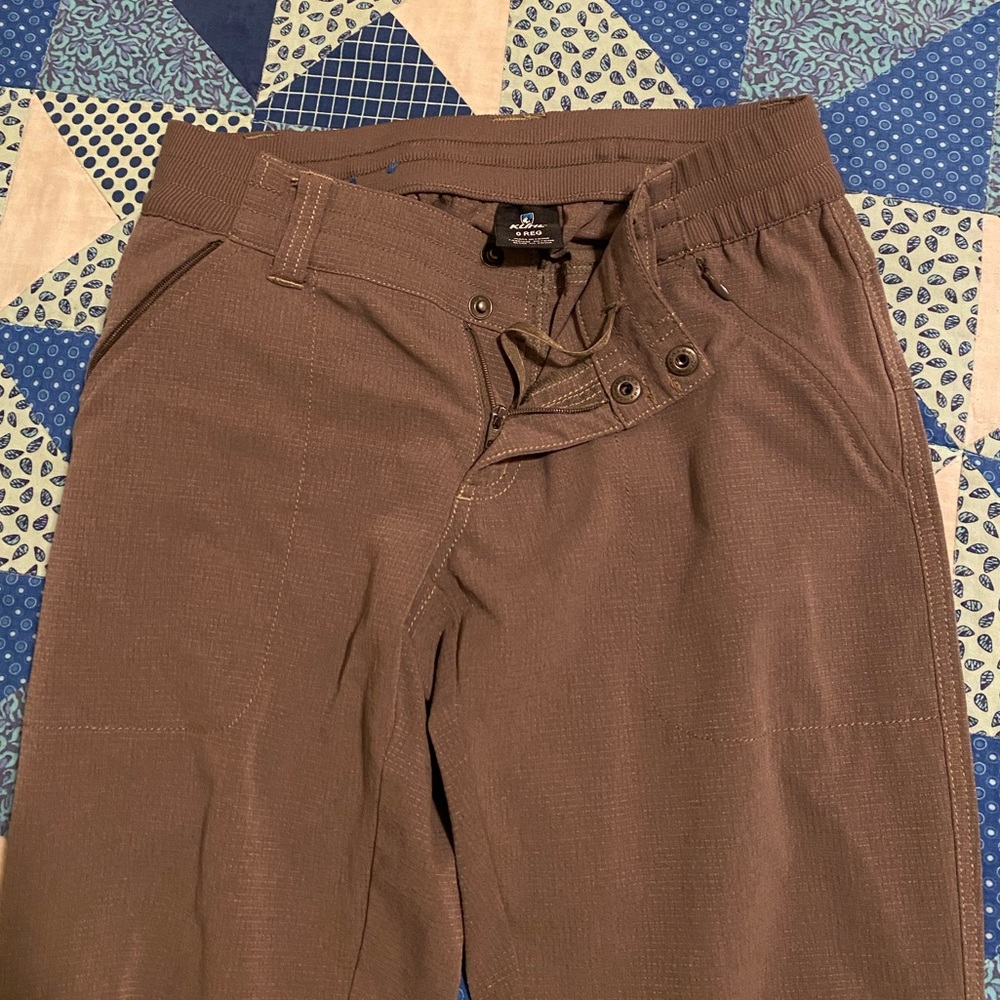 Kuhl olive green hiking pants